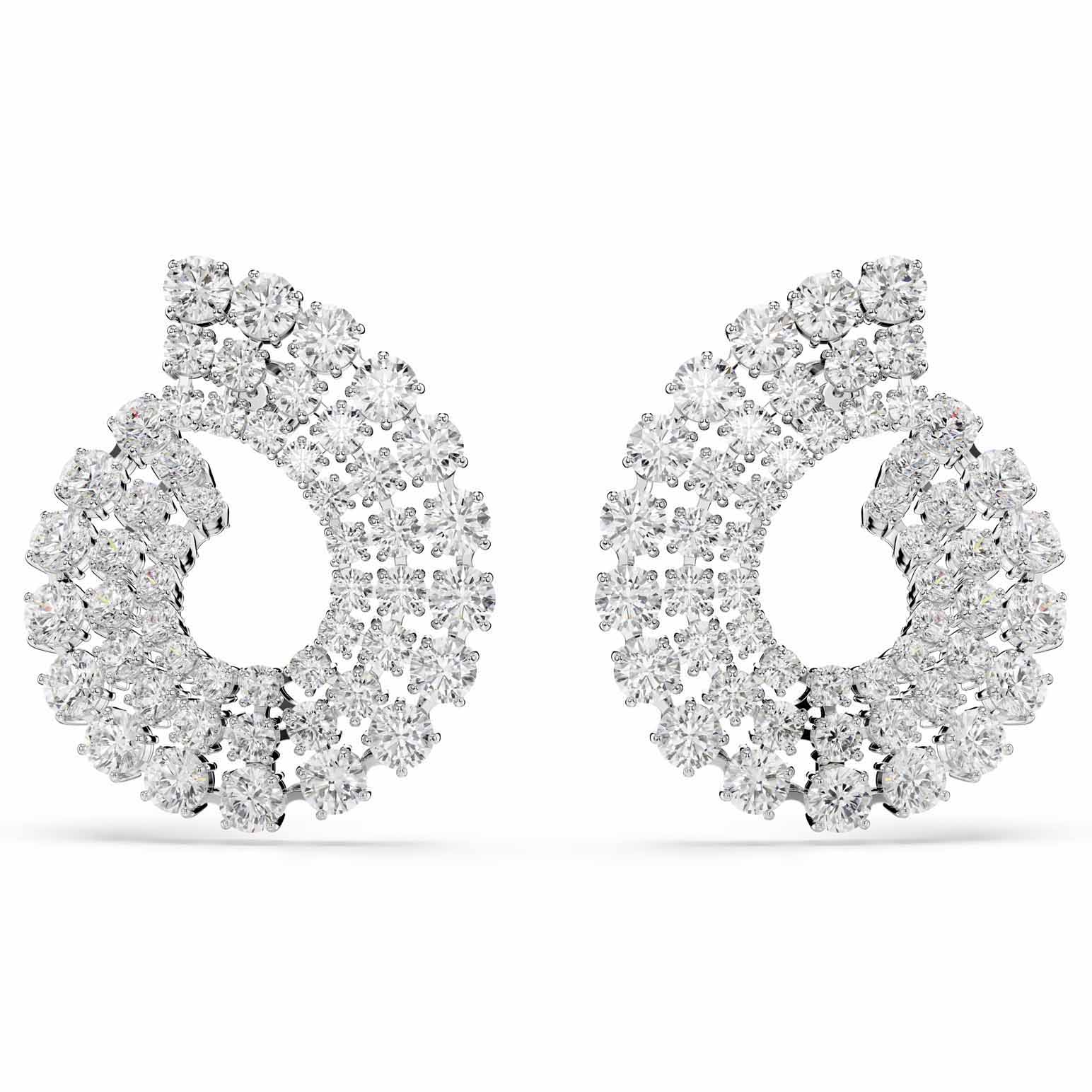 Swarovski Matrix Hoop Earrings